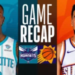 Charlotte Hornets vs Phoenix Suns Match Player Stats: Devin Booker Leads 107-96 Win