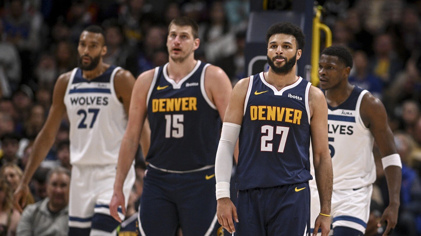 denver nuggets vs timberwolves match player stats