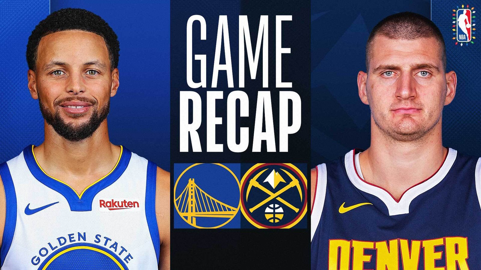 golden state warriors vs denver nuggets match player stats