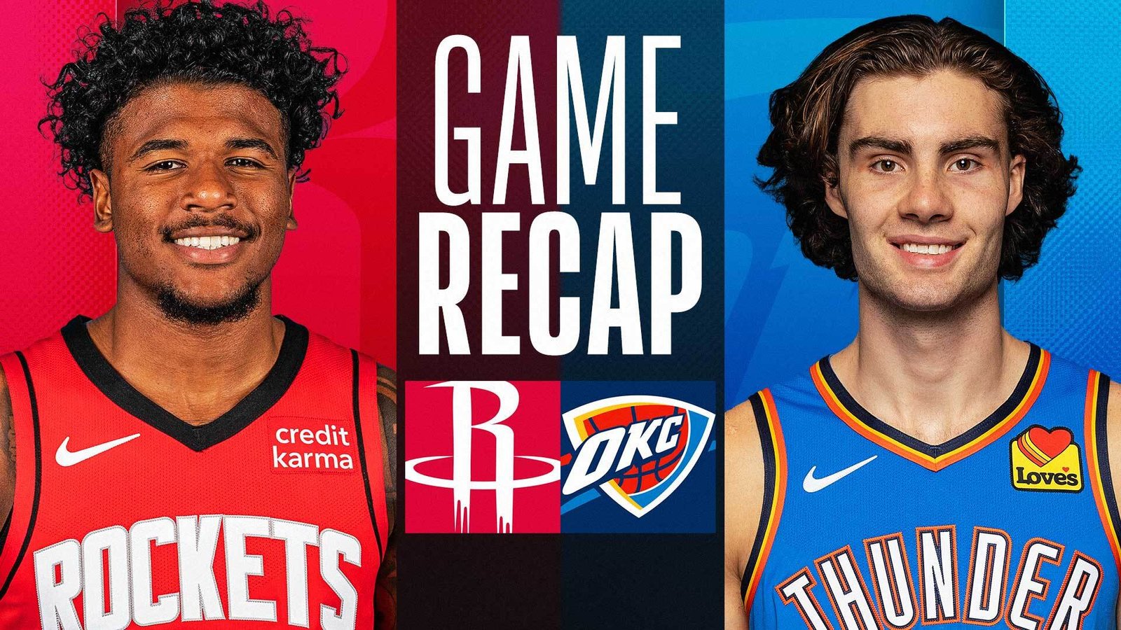 houston rockets vs okc thunder match player stats