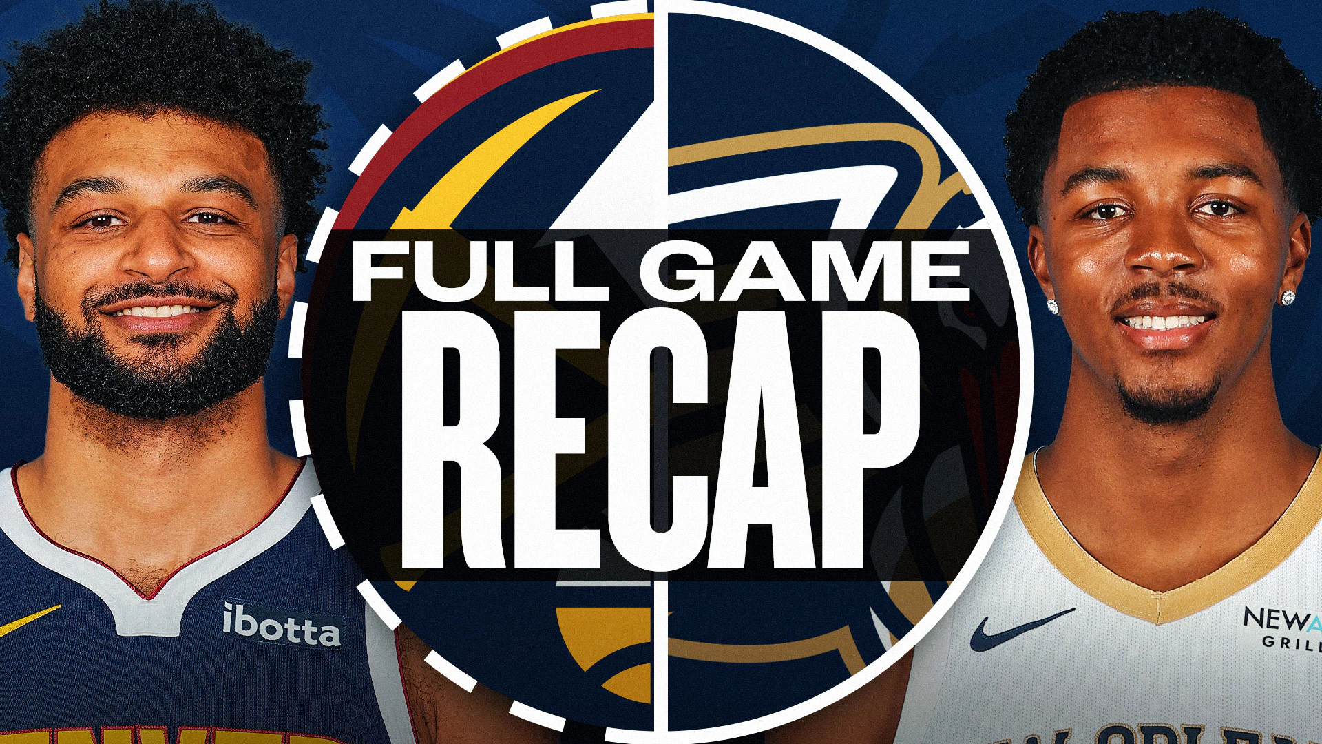 new orleans pelicans vs denver nuggets match player stats