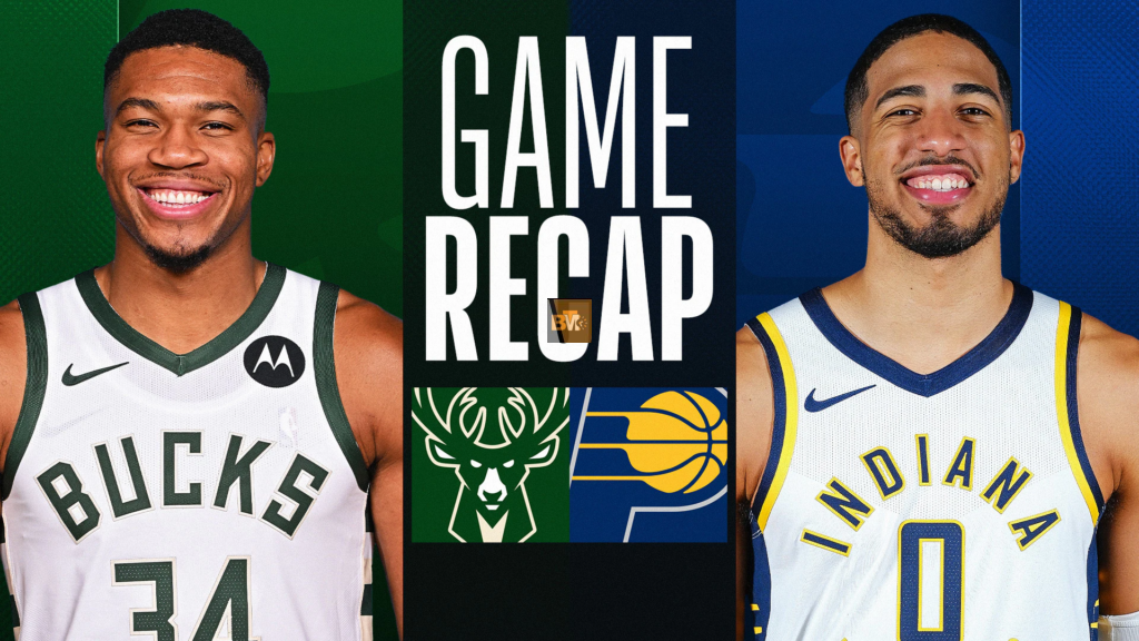 pacers vs milwaukee bucks match player stats