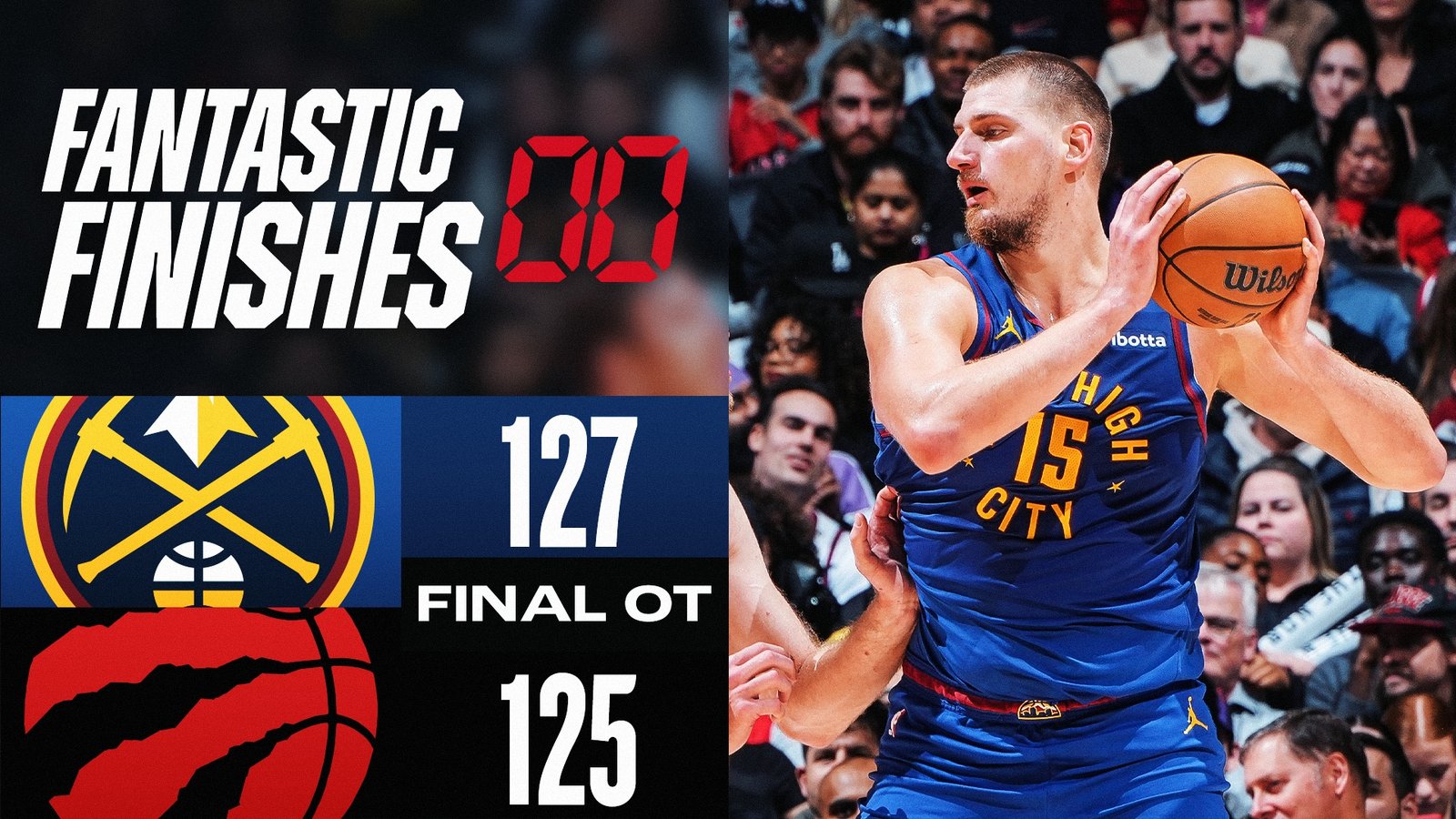 toronto raptors vs denver nuggets match player stats